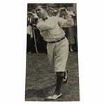 1928 Walter Hagen Watching Shot Photo
