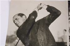 1931 Walter Hagen & Macdonald Smith Photograph