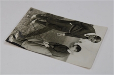 1931 Walter Hagen Sr. Instructing Walter Hagen Jr. at Pinehurst Photograph 