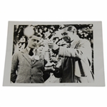 1936 Walter Hagen Holding Claret Jug Photo