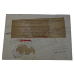 1936 Walter Hagen Holding Claret Jug Photo