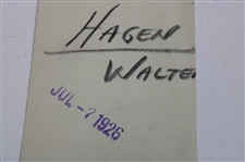 1926 Walter Hagen Smiling Photograph