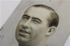 Walter Hagen Headshot Cardboard Photo