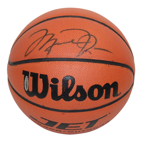 Michael Jordan Signed Wilson JET Basketball in Bag & Box with Cert UDA