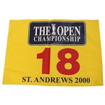 2000 US Open at Pebble Beach & 2000 The Open at St. Andrews Flags - Tiger Wins