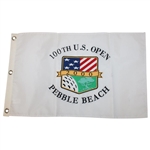2000 US Open at Pebble Beach & 2000 The Open at St. Andrews Flags - Tiger Wins