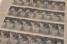 1933 The Sportsman's Pages 'Round with Bobby Jones in Pictures - 3 Iron' Full Page
