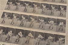 1933 The Sportsman's Pages 'Round with Bobby Jones in Pictures - 3 Iron' Full Page