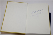 Two (2) Herbert Warren Wind Signed Classic Of Golf Books