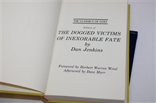 Two (2) Herbert Warren Wind Signed Classic Of Golf Books