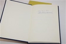 Two (2) Herbert Warren Wind Signed Classic Of Golf Books
