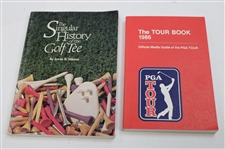 Twenty (20) Golf Books Including 'The Singular History Of The Golf Tee' By Irwin Valenta