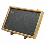 Wood And Glass Display And Stand
