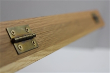 Wood And Glass Display And Stand