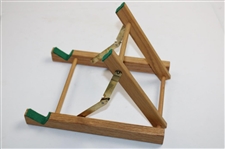 Wood And Glass Display And Stand