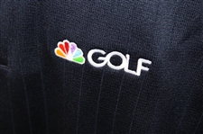Paul Azinger's Personal Official NBC Sports FootJoy Drop Needle Half Zip Navy Golf Shirt