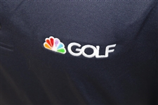 Paul Azinger's Personal Official NBC Sports FootJoy Stretched Pique Navy Golf Shirt