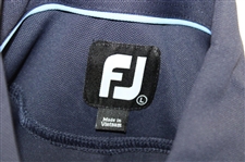 Paul Azinger's Personal Official NBC Sports FootJoy Stretched Pique Navy Golf Shirt