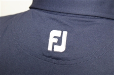 Paul Azinger's Personal Official NBC Sports FootJoy Stretched Pique Navy Golf Shirt