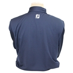 Paul Azinger's Personal Official NBC Sports FootJoy L/S Sun Protection Navy Golf Shirt