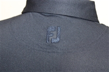 Paul Azinger's Personal Official NBC Sports FootJoy Solid Stretched Pique Navy Golf Shirt