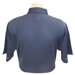 Paul Azinger's Personal Official NBC Sports FootJoy Solid Stretched Pique Navy Golf Shirt