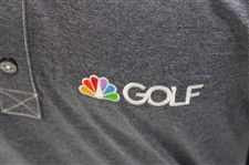 Paul Azinger's Personal Official NBC Sports FootJoy SS Baby Pique Contrast Stitch Navy Golf Shirt