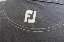 Paul Azinger's Personal Official NBC Sports FootJoy SS Baby Pique Contrast Stitch Navy Golf Shirt