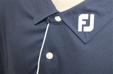 Paul Azinger's Personal Official NBC Sports FootJoy L/S Sun Protection Navy Golf Shirt