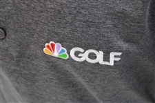 Paul Azinger's Personal Official NBC Sports FootJoy PD Per Charcoal Heather Golf Shirt