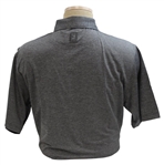 Paul Azinger's Personal Official NBC Sports FootJoy PD Per Charcoal Heather Golf Shirt