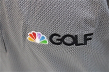Paul Azinger's Personal Official NBC Sports FootJoy Micro Jacquar Black/White Golf Shirt