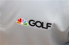 Paul Azinger's Personal Official NBC Sports FootJoy L/S Sun Protection Blue Fog Golf Shirt
