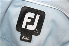 Paul Azinger's Personal Official NBC Sports FootJoy L/S Sun Protection Blue Fog Golf Shirt