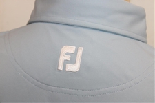 Paul Azinger's Personal Official NBC Sports FootJoy L/S Sun Protection Blue Fog Golf Shirt