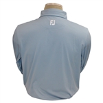 Paul Azinger's Personal Official NBC Sports FootJoy L/S Sun Protection Blue Fog Golf Shirt