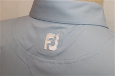 Paul Azinger's Personal Official NBC Sports FootJoy L/S Sun Protection Blue Fog Golf Shirt