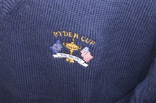 Paul Azinger's 2002 Ryder Cup at The Belfry Team USA L/S Navy Sweater