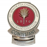 Paul Azingers 2010 Senior PGA Championship at Colorado Golf Club Contestant Badge - Debut