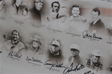 Paul Azinger's USA Ryder Cup 'America's Captains' Signed Giclee Gifted By PGA - Framed JSA ALOA