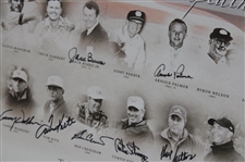 Paul Azinger's USA Ryder Cup 'America's Captains' Signed Giclee Gifted By PGA - Framed JSA ALOA