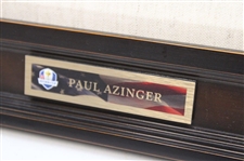 Paul Azinger's USA Ryder Cup 'America's Captains' Signed Giclee Gifted By PGA - Framed JSA ALOA