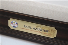 Paul Azinger's 2018 Ryder Cup Team USA Signed Giclee Gifted By PGA - Framed JSA ALOA