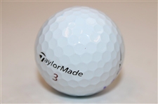 Rory McIlroy Signed TaylorMade 3 Logo Golf Ball JSA ALOA