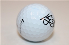 Keagan Bradley Signed TaylorMade 3 Logo Golf Ball JSA ALOA
