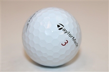 Keagan Bradley Signed TaylorMade 3 Logo Golf Ball JSA ALOA