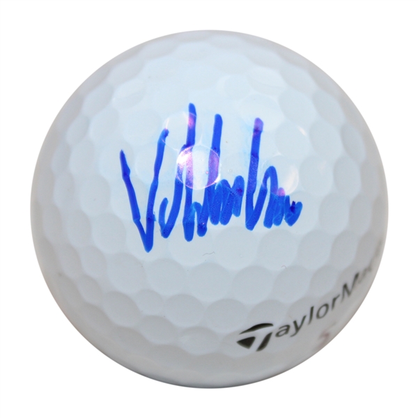 Viktor Hovland Signed TaylorMade 5 Logo Golf Ball JSA ALOA