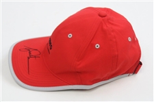 Tiger Woods Signed HERO World Challenge Red Hat JSA #Z27626