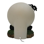 Golf Silhouette Table Lamp With Golfer Putting Into Sunset