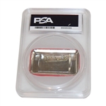 1997 The Masters Tournament Trophy Room Badge - Tiger Woods Win PSA NM-7